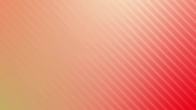 Abstract diagonal striped background with soft red and peach gradient