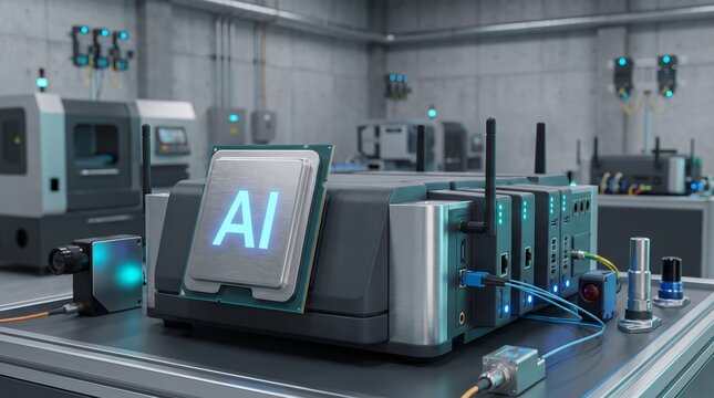 AI Processor Integrated into an Industrial Edge Device