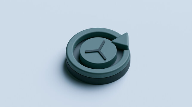 Circular arrow icon for refresh or reload action