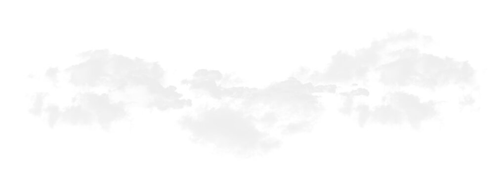  Isolated PNG cutout of a cloud on a transparent background, ideal for photobashing, matte-painting, concept art 