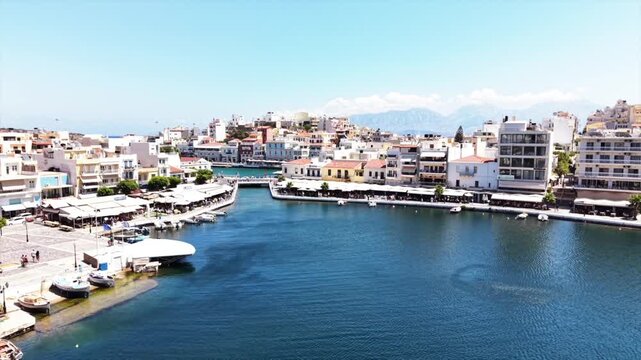 Lake Voulismeni, Agios Nikolaos, Greece 