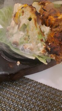 Veg Tandoori Sizzler Platter 