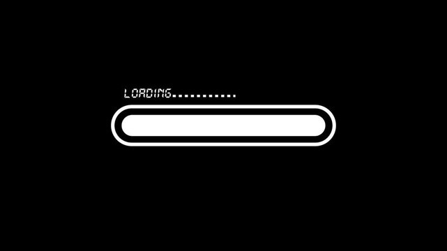 Light loading animation with black background, white Loading wheel animation . Animated circle loading gif video icon. concept with alpha channel. Loading circle animation. Seamless Loop.