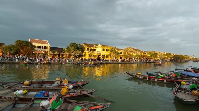 Vietnam Hoi An town tourism visuals