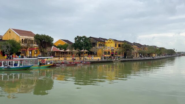 Vietnam Hoi An town tourism visuals