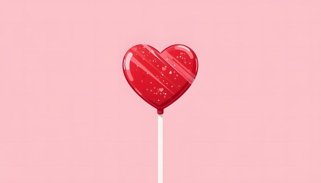 heart shaped lollipop
