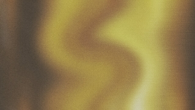 Golden grain gradient background. Noise abstract