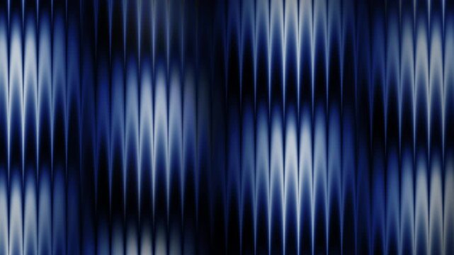Seamless looping abstract deep blue vertical wave animation. Perfect for 4K 16:9 VJ loops, worship lyric backgrounds, standard widescreen canvases, and digital events
