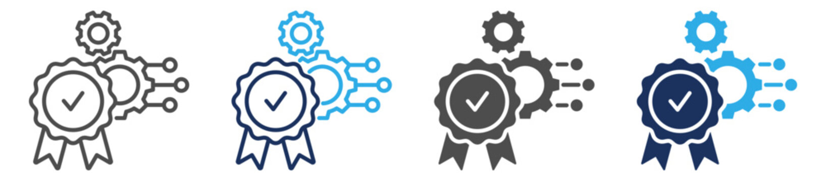 qms icon set multi concept