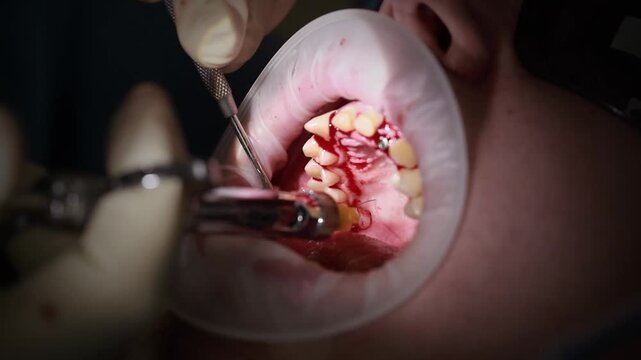 transplantation of a free gingival or connective tissue graft