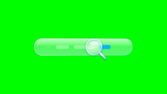 Magnifying Glass Searching And Finding A Check Mark Success Icon Animation