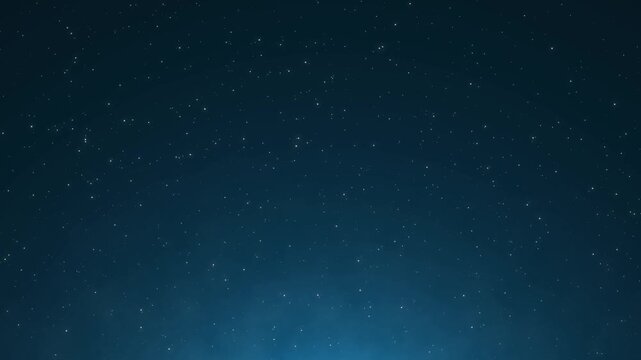 Night Stars Skies with Twinkling and Blinking Stars Motion Background. Looping Seamless Space Backdrop. Full HD Video Loop