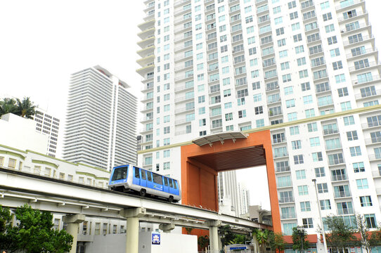 Metrorail, colloquially called the Metro, is the heavy rail rapid transit system of Miami and Miami-Dade County in state of Florida United States of America