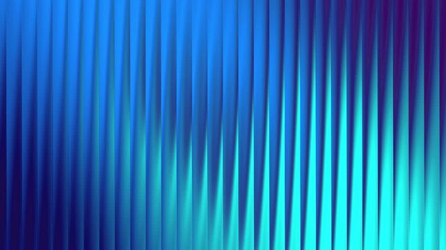 Abstract waving lines blue glassy background animation