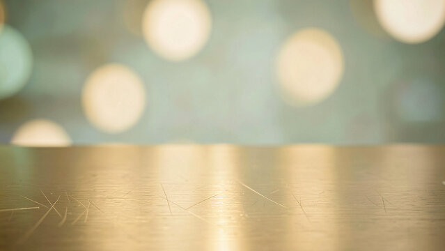 Terrazzo Tabletop With Embedded Marble Flecks on Chic Rooftop Lounge with Ambient Warm Uplighting Lu