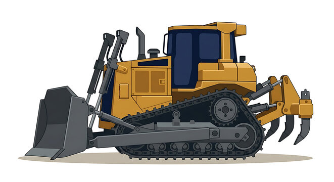 Heavy Bulldozer Construction Machine for Earthmoving and Roadwork