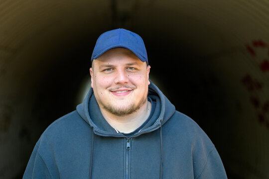 Friendly Young Man Urban Portrait
