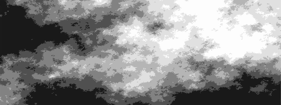 Abstract Watercolor Abstract cloudy texture background with shades of gray and white representing atmospheric patterns and organic shapes.