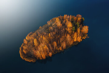 Tychy - Jezioro Paprocany - Wyspa © Radosław Dybała