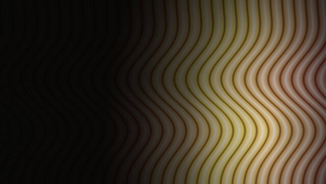 Abstract wavy vertical lines in warm gold and dark brown tones create fluid motion for professional backdrops