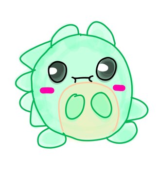 Little cute dino