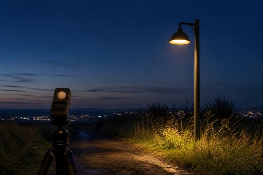 Testing Shielded Lighting for Dark Skies