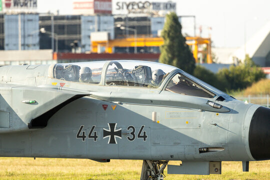 Panavia Tornado fighting jet at BIAS 2026 airshow.