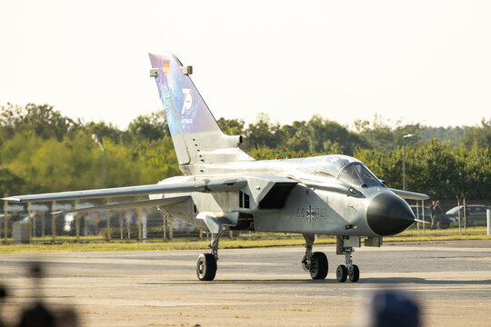 Panavia Tornado fighting jet at BIAS 2026 airshow.