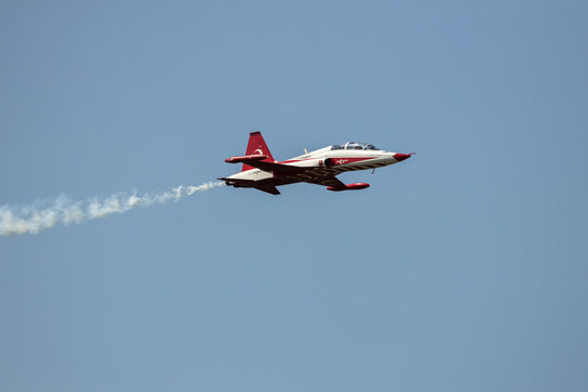 Turkish Stars aerobatic team at BIAS 2026 airshow.
