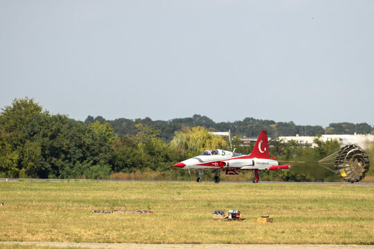 Turkish Stars aerobatic team at BIAS 2026 airshow.