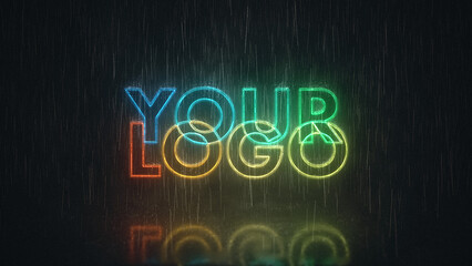 Neon & Rain Logo