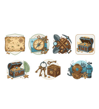 set of old rusty tools