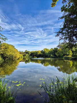 Morning Picture of Iremongers Pond in Nottingham, UK
