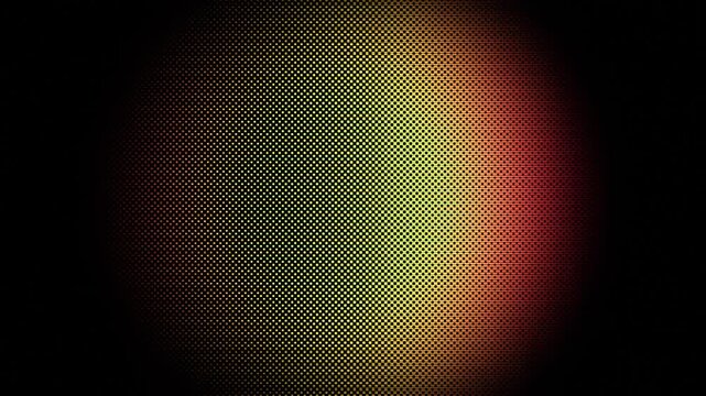 Abstract halftone dot pattern background, with dynamic red, and yellow gradient, light sweep dots
