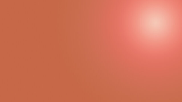 Gradient background with coral and peach hues creates a soft texture