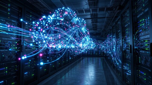 Abstract Cloud Computing and Big Data Network Flow in Server Room Environment