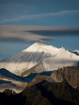 mountain in winter