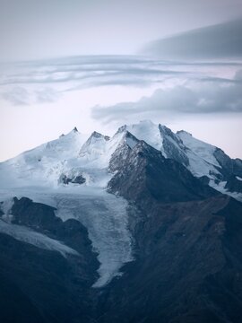 mountain landscape in winter