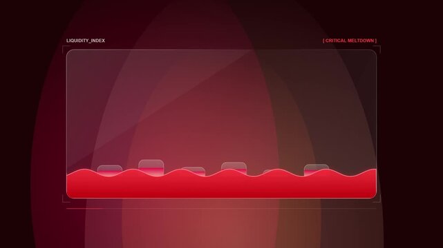 Animated Financial Liquidation and Recovery Process on a Glass Ui with Real Time Data Visualization