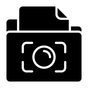Screenshots Folder Vector Icon