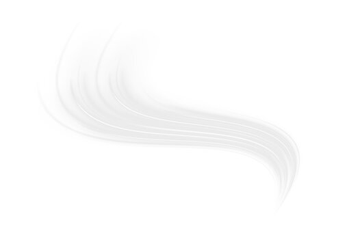 Delicate white light streaks curve gently across the image. The lines have a soft, flowing gradient with varying opacity and subtle highlights. This effect is ideal for modern, minimalistic.