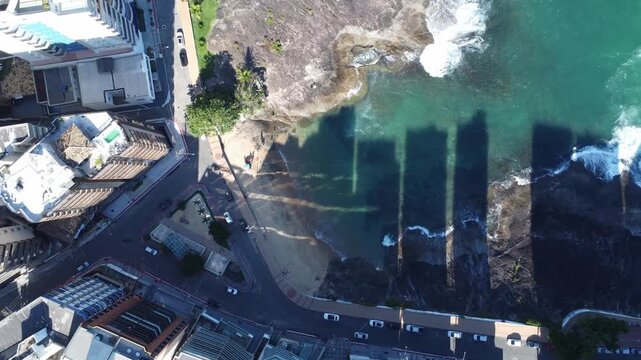 Praia das Virtudes in Guarapari, Esp&iacute;rito Santo, Brazil &ndash; Tropical Beach, Green Sea and Cinematic Coastal Landscape