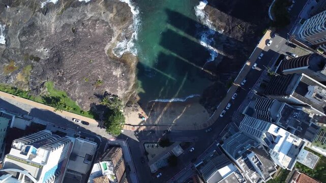 Praia das Virtudes in Guarapari, Esp&iacute;rito Santo, Brazil &ndash; Tropical Beach, Green Sea and Cinematic Coastal Landscape