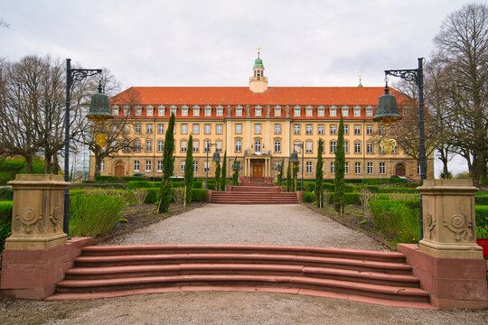 monastery building of sasbach near black forest