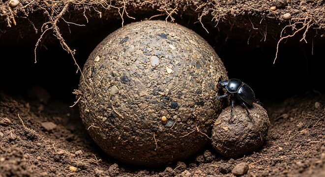 easter eggs in a nest