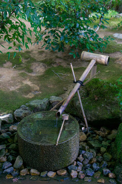 old wooden well
