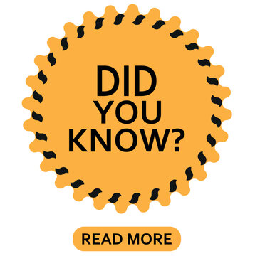 Did you know. Asks a question. Bubble speech with question mark. Interesting facts, news. Get an answer, help background information. Vector illustration	