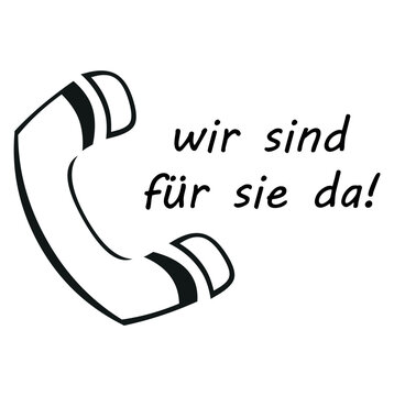 concept for customer service communication hotline with telephone iş finans