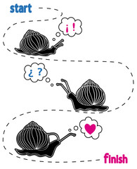 snail race © rosy