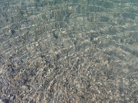 Water surface sunlight reflection 